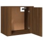 vidaXL Wand-Nachttisch Braun Eichen-Optik 50x30x47 cm vidaXL Wand-Nachttisch Braun Eichen-Optik 50x30x47 cm