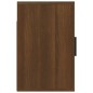 vidaXL Wand-Nachttisch Braun Eichen-Optik 50x30x47 cm vidaXL Wand-Nachttisch Braun Eichen-Optik 50x30x47 cm