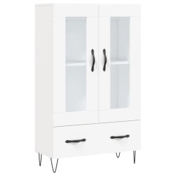 vidaXL Highboard Weiß 69,5x31x115 cm Holzwerkstoff