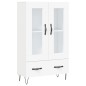 vidaXL Highboard Weiß 69,5x31x115 cm Holzwerkstoff vidaXL Highboard Weiß 69,5x31x115 cm Holzwerkstoff