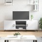 vidaXL TV-Schrank Weiß 150x30x50 cm Holzwerkstoff vidaXL TV-Schrank Weiß 150x30x50 cm Holzwerkstoff