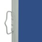 vidaXL Ausziehbare Seitenmarkise 60×300 cm Blau vidaXL Ausziehbare Seitenmarkise 60×300 cm Blau