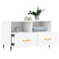 vidaXL TV-Schrank Weiß 80x36x50 cm Holzwerkstoff vidaXL TV-Schrank Weiß 80x36x50 cm Holzwerkstoff