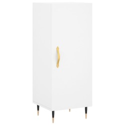 vidaXL Sideboard Weiß 34,5x34x90 cm Holzwerkstoff