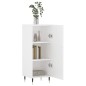 vidaXL Sideboard Weiß 34,5x34x90 cm Holzwerkstoff vidaXL Sideboard Weiß 34,5x34x90 cm Holzwerkstoff