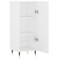 vidaXL Sideboard Weiß 34,5x34x90 cm Holzwerkstoff vidaXL Sideboard Weiß 34,5x34x90 cm Holzwerkstoff