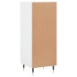 vidaXL Sideboard Weiß 34,5x34x90 cm Holzwerkstoff vidaXL Sideboard Weiß 34,5x34x90 cm Holzwerkstoff