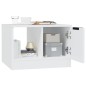 vidaXL Couchtisch Weiß 50x50x36 cm Holzwerkstoff vidaXL Couchtisch Weiß 50x50x36 cm Holzwerkstoff