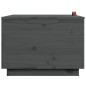vidaXL Aufbewahrungsboxen mit Deckeln 3 Stk. Grau Massivholz Kiefer vidaXL Aufbewahrungsboxen mit Deckeln 3 Stk. Grau Massivholz Kiefer