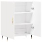 vidaXL Sideboard Weiß 69,5x34x90 cm Holzwerkstoff vidaXL Sideboard Weiß 69,5x34x90 cm Holzwerkstoff