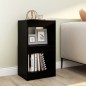 vidaXL Bücherregal/Raumteiler Schwarz 40×30×72cm vidaXL Bücherregal/Raumteiler Schwarz 40×30×72cm