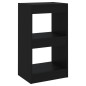 vidaXL Bücherregal/Raumteiler Schwarz 40×30×72cm vidaXL Bücherregal/Raumteiler Schwarz 40×30×72cm
