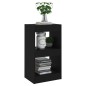 vidaXL Bücherregal/Raumteiler Schwarz 40×30×72cm vidaXL Bücherregal/Raumteiler Schwarz 40×30×72cm