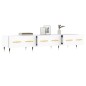 vidaXL TV-Schrank Weiß 150x36x30 cm Holzwerkstoff vidaXL TV-Schrank Weiß 150x36x30 cm Holzwerkstoff