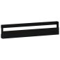 vidaXL Wand-Schuhregale 2 Stk. Schwarz 110x9x23 cm Massivholz Kiefer vidaXL Wand-Schuhregale 2 Stk. Schwarz 110x9x23 cm Massivholz Kiefer