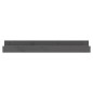 vidaXL Wandregale 2 Stk. Grau 80x12x9 cm Massivholz Kiefer vidaXL Wandregale 2 Stk. Grau 80x12x9 cm Massivholz Kiefer