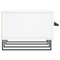 vidaXL TV-Schrank Weiß 150x36x30 cm Holzwerkstoff vidaXL TV-Schrank Weiß 150x36x30 cm Holzwerkstoff