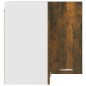 vidaXL Eck-Hängeschrank Räuchereiche 57x57x60 cm Holzwerkstoff vidaXL Eck-Hängeschrank Räuchereiche 57x57x60 cm Holzwerkstoff
