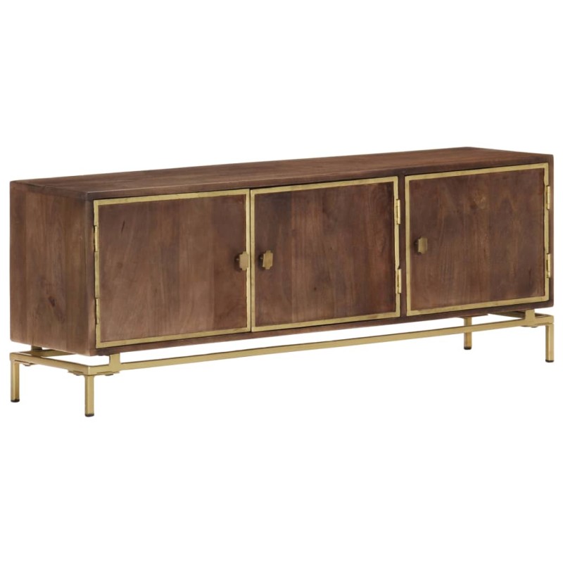 vidaXL TV-Schrank 120x30x46 cm Massivholz Mango vidaXL TV-Schrank 120x30x46 cm Massivholz Mango