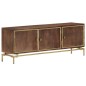 vidaXL TV-Schrank 120x30x46 cm Massivholz Mango vidaXL TV-Schrank 120x30x46 cm Massivholz Mango