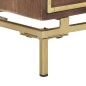 vidaXL TV-Schrank 120x30x46 cm Massivholz Mango vidaXL TV-Schrank 120x30x46 cm Massivholz Mango