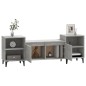 vidaXL TV-Schrank Betongrau 160x35x55 cm Holzwerkstoff vidaXL TV-Schrank Betongrau 160x35x55 cm Holzwerkstoff