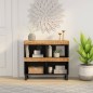 vidaXL Beistellschrank 85x33x75 cm Massivholz Mango vidaXL Beistellschrank 85x33x75 cm Massivholz Mango