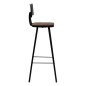 vidaXL Barhocker 2 Stk. Massives Altholz vidaXL Barhocker 2 Stk. Massives Altholz
