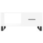 vidaXL Couchtisch Weiß 90x50x40 cm Holzwerkstoff vidaXL Couchtisch Weiß 90x50x40 cm Holzwerkstoff