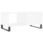 vidaXL Couchtisch Weiß 90x50x40 cm Holzwerkstoff vidaXL Couchtisch Weiß 90x50x40 cm Holzwerkstoff