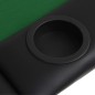 vidaXL 9-Spieler Poker Falttisch 3-fach Faltbar Oval Grün vidaXL 9-Spieler Poker Falttisch 3-fach Faltbar Oval Grün