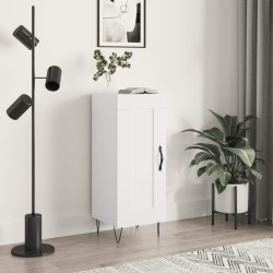 vidaXL Sideboard Weiß 34,5x34x90 cm Holzwerkstoff