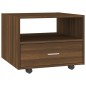 vidaXL Couchtisch Braun Eichen-Optik 55x55x40 cm Holzwerkstoff vidaXL Couchtisch Braun Eichen-Optik 55x55x40 cm Holzwerkstoff