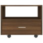 vidaXL Couchtisch Braun Eichen-Optik 55x55x40 cm Holzwerkstoff vidaXL Couchtisch Braun Eichen-Optik 55x55x40 cm Holzwerkstoff