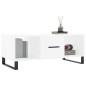 vidaXL Couchtisch Weiß 102x50x40 cm Holzwerkstoff vidaXL Couchtisch Weiß 102x50x40 cm Holzwerkstoff