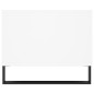 vidaXL Couchtisch Weiß 102x50x40 cm Holzwerkstoff vidaXL Couchtisch Weiß 102x50x40 cm Holzwerkstoff