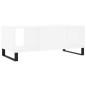 vidaXL Couchtisch Weiß 102x50x40 cm Holzwerkstoff vidaXL Couchtisch Weiß 102x50x40 cm Holzwerkstoff