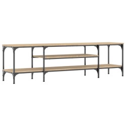 vidaXL TV-Schrank Sonoma-Eiche 161x35x45 cm Holzwerkstoff & Eisen