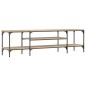 vidaXL TV-Schrank Sonoma-Eiche 161x35x45 cm Holzwerkstoff & Eisen vidaXL TV-Schrank Sonoma-Eiche 161x35x45 cm Holzwerkstoff & Eisen