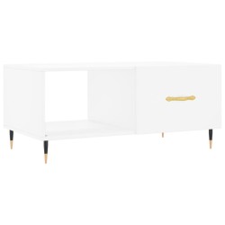 vidaXL Couchtisch Weiß 90x50x40 cm Holzwerkstoff