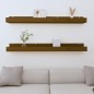 vidaXL Wandregale 2 Stk. Honigbraun 110x12x9 cm Massivholz Kiefer vidaXL Wandregale 2 Stk. Honigbraun 110x12x9 cm Massivholz Kiefer