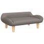 Hundebett Taupe 70x40x24 cm Stoff Hundebett Taupe 70x40x24 cm Stoff