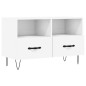 vidaXL TV-Schrank Weiß 80x36x50 cm Holzwerkstoff vidaXL TV-Schrank Weiß 80x36x50 cm Holzwerkstoff