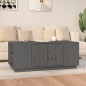 vidaXL Couchtisch Grau 100x50x41 cm Massivholz Kiefer vidaXL Couchtisch Grau 100x50x41 cm Massivholz Kiefer