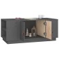 vidaXL Couchtisch Grau 100x50x41 cm Massivholz Kiefer vidaXL Couchtisch Grau 100x50x41 cm Massivholz Kiefer