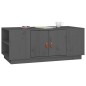vidaXL Couchtisch Grau 100x50x41 cm Massivholz Kiefer vidaXL Couchtisch Grau 100x50x41 cm Massivholz Kiefer