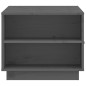 vidaXL Couchtisch Grau 100x50x41 cm Massivholz Kiefer vidaXL Couchtisch Grau 100x50x41 cm Massivholz Kiefer