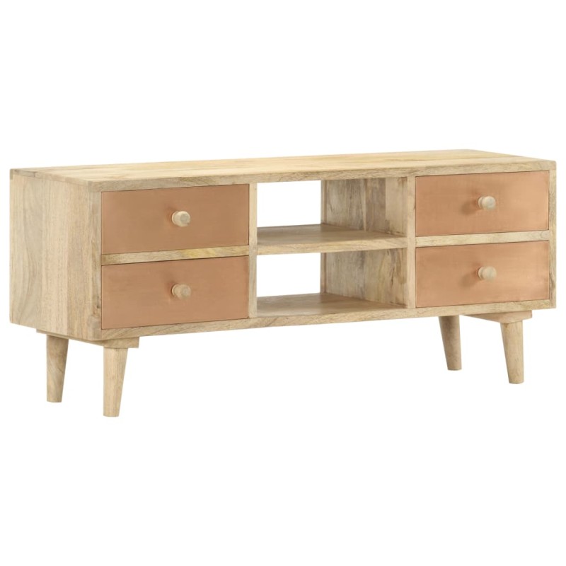 vidaXL TV-Schrank 110×30×45 cm Mango Massivholz vidaXL TV-Schrank 110×30×45 cm Mango Massivholz