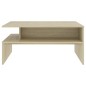 vidaXL Couchtisch Sonoma-Eiche 90x60x42,5 cm Holzwerkstoff vidaXL Couchtisch Sonoma-Eiche 90x60x42,5 cm Holzwerkstoff
