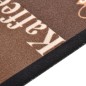 vidaXL Küchenbodenmatte Waschbar Kaffee Braun 45x150 cm vidaXL Küchenbodenmatte Waschbar Kaffee Braun 45x150 cm
